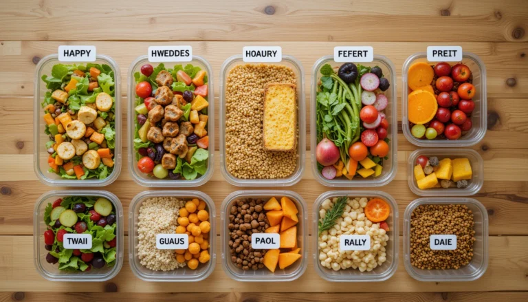 How to Build a Healthy Meal Plan for a Week